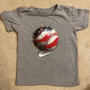 Boys Nike baseball tshirt